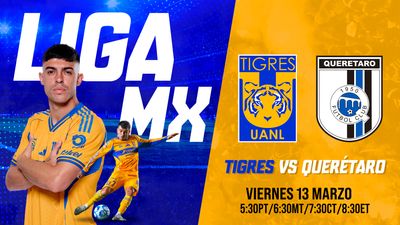 ¡Tigres  VS Queretaro! Proximamente