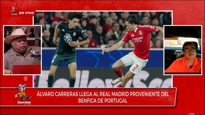 Tito Padilla en los Deportes - Álvaro Carreras Llega al Real Madrid Desde el Benfica de Portugal