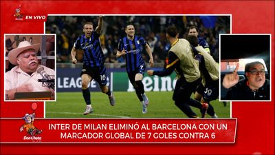 Tito Padilla En Los Deportes - El Barcelona Sucumbe Ante el Inter de Milán