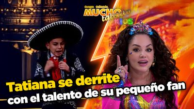 TTMT Kids 01|01 - Tatiana se derrite con el talento de su pequeño fan
