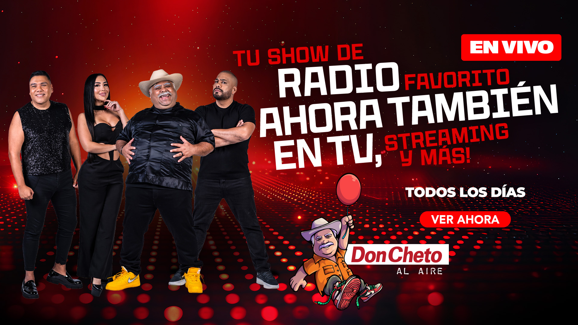 Don Cheto Al Aire en TV (En Vivo) | Estrella TV