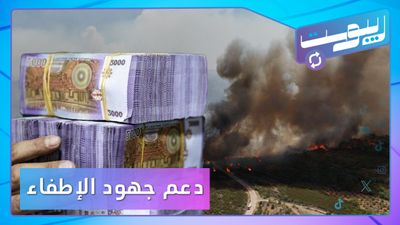 دعم جهود إطفاء حرائق اللاذقية