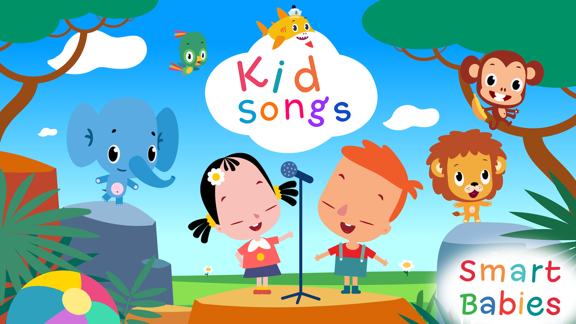 Smart Babies Kids Songs | Kartoon Channel