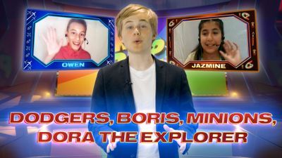 Dodgers, Boris, Minions, Dora the Explorer