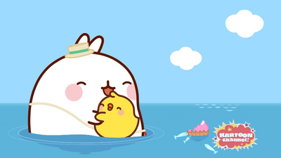 Molang - The Beach / The Fishing Trip / The Campers / The Television
