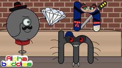 The Alphabuddies Episodes 15 Letters M-N-O