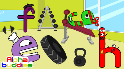 The Alphabuddies Episodes 8 Letters E-F-G-H