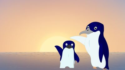 Bluey the Penguin