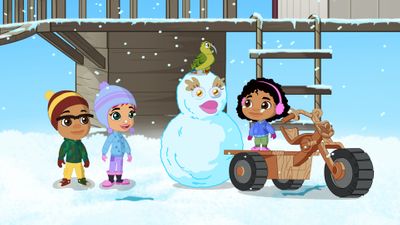 It’s Snowing in Kiwifruit Valley
