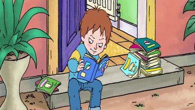 Horrid Henry Reads a Book