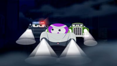 The Secret of Rockyhenge /  The Case of The Crimson Car