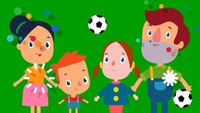Smart Babies Kids Songs - The Soccer Song