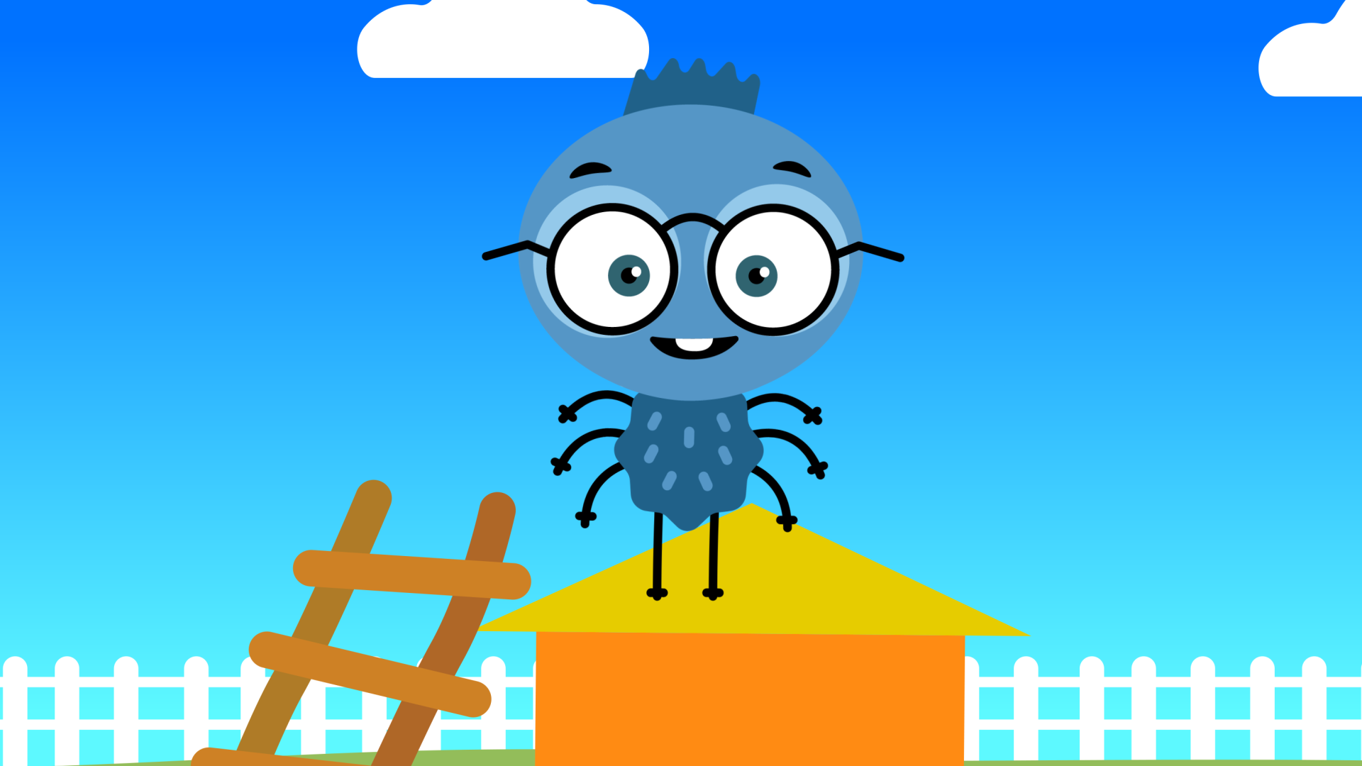 itsy bitsy spider cartoon