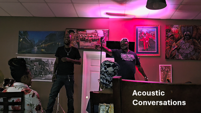 Acoustic Conversations Excerpt 2 - SPEAK THAT WORD - Spoken Word Sets & Excerpts from All Over! 