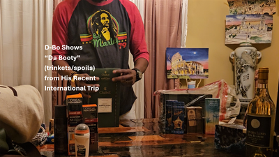 D-Bo Shows His Booty from his International Trip to London, India, & Dubai!