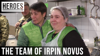 Heroes. The Team of Irpin Novus