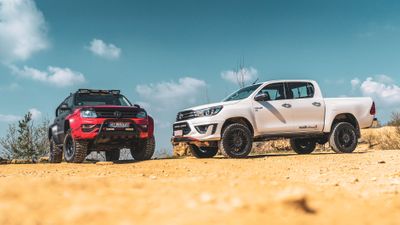 Delta 4x4 Amarok contra Toyota Hilux