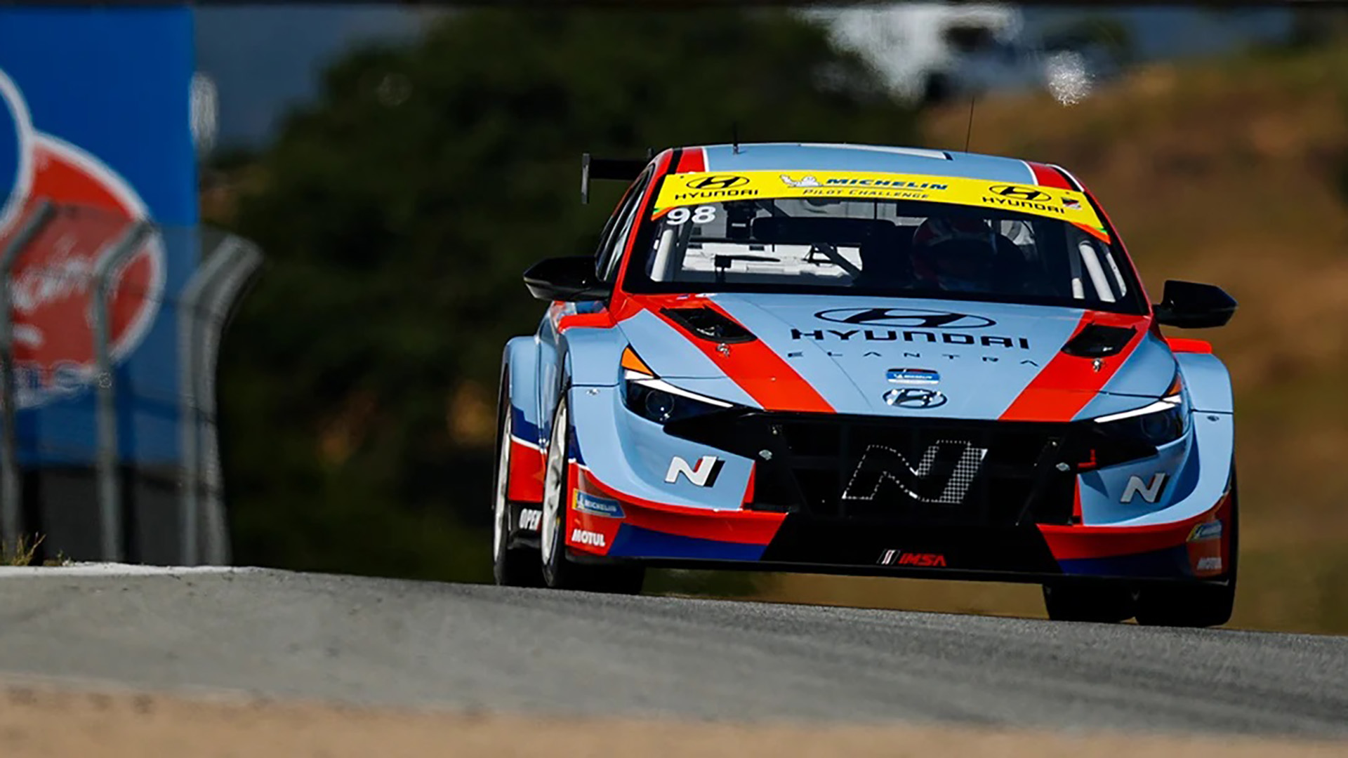Motul Course de Monterey, Laguna Seca, Powered by Hyundai N More Than