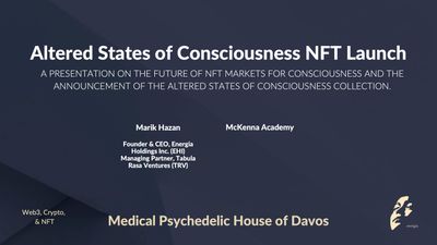 Altered States or Consciousness NFT Launch