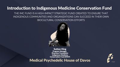 Introduction to Indigenous Medicine Conservation Fund (IMCF)
