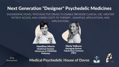 Next Generation "Designer" Psychedelic Medicines