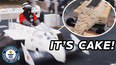 Fastest edible vehicle
