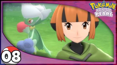 Eterna Gym Leader Gardenia & Roserade!