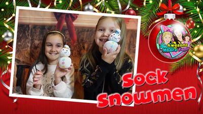 Sock Snowmen
