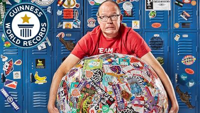 Largest Sticker Ball