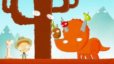 El día que Henry conoció... a un hueso de dinosaurio.