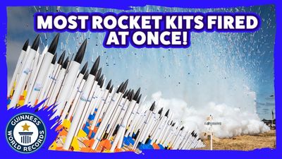 Model Rockets Launch Off
