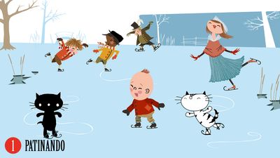 Patinando