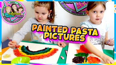 Painted Pasta Pictures