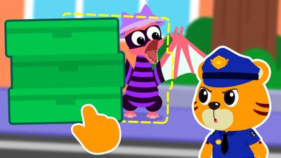 Hide And Seek With Dinosaurs:Find The Robber Pteranodon