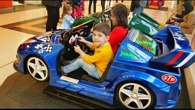 Alex Having Fun with Power Wheels * Kids Song