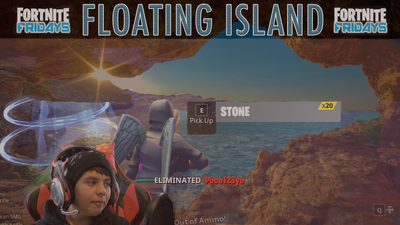 Fornite's New Mysterious Floating Island