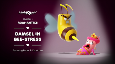 Pisces: Damsel in Bee-Stress