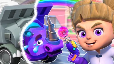 Catching T-Rex Truck