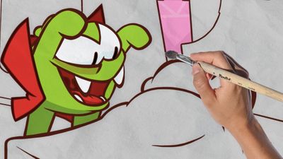 Halloween Special: Learn English and Color with Om Nom