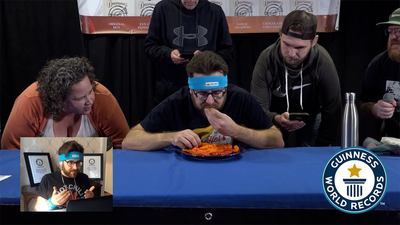 Most udon eaten in three minutes