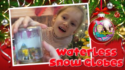 Waterless SnowGlobes