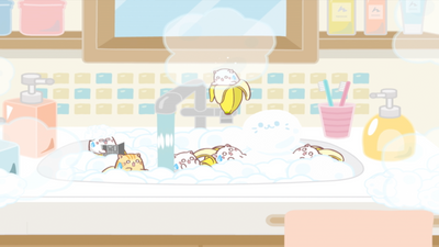 Bananya in the Bathroom, Nya
