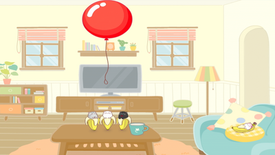 Bananya and the Balloon, Nya