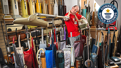 Largest collection of vacuum cleaners