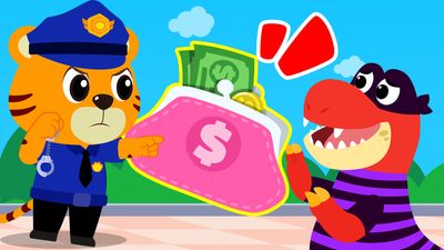 Hide And Seek With Dinosaurs:Find The Robber T-Rex