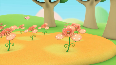 Golden Seeds of Windmill Flower