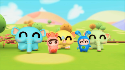 Three Little Naughty Elephants