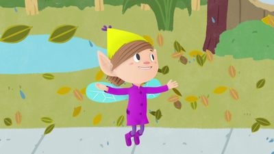 Dry Leaves, Wet Puddles