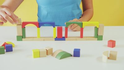 Wooden building blocks 2