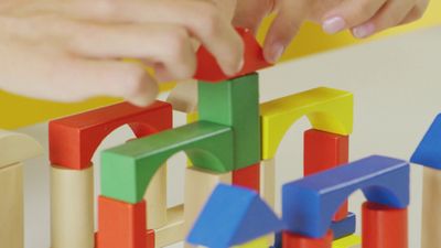 Wooden building blocks 3
